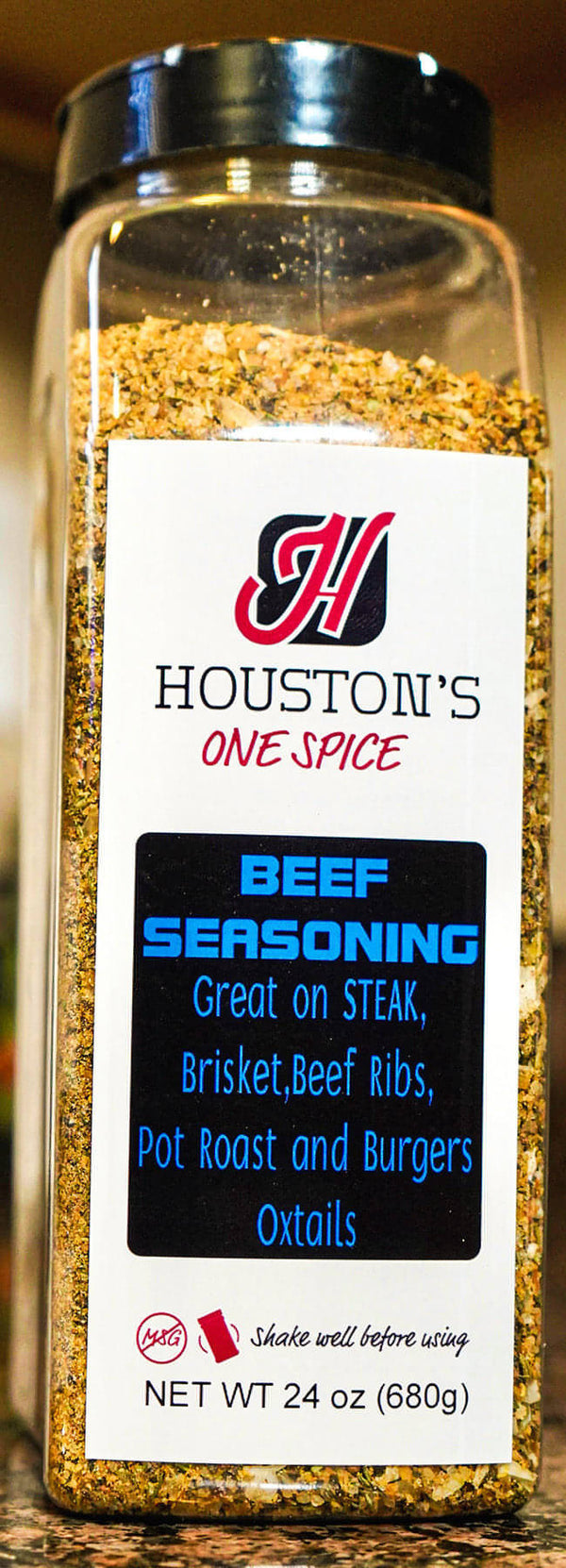 Houston's One Spice - Beef Seasoning - 24oz