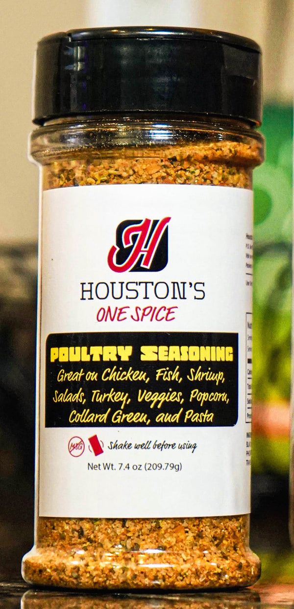 Houston's One Spice - Poultry Seasoning - 7.4oz
